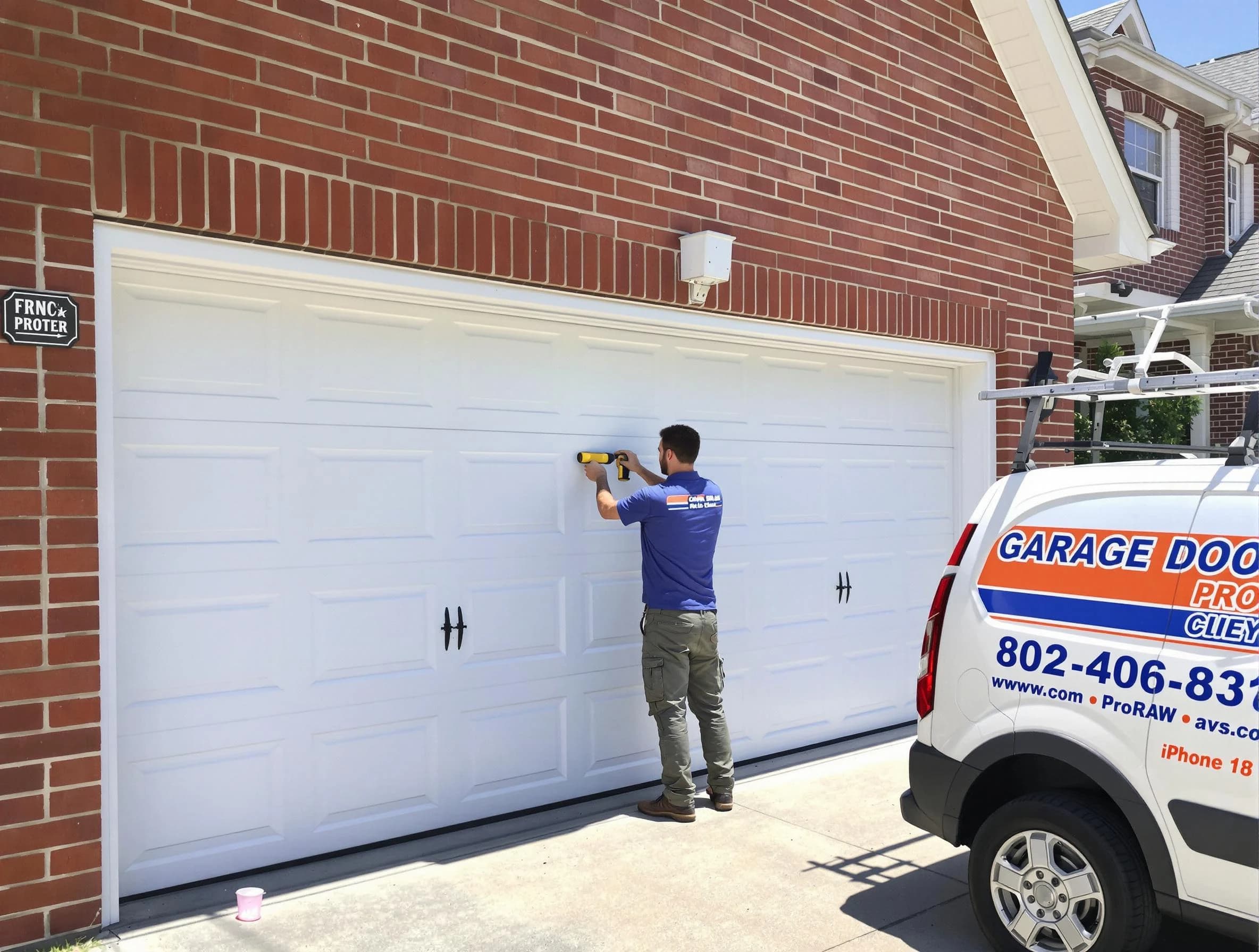 Local garage door repair service by Sarasota Garage Door Repair in Sarasota