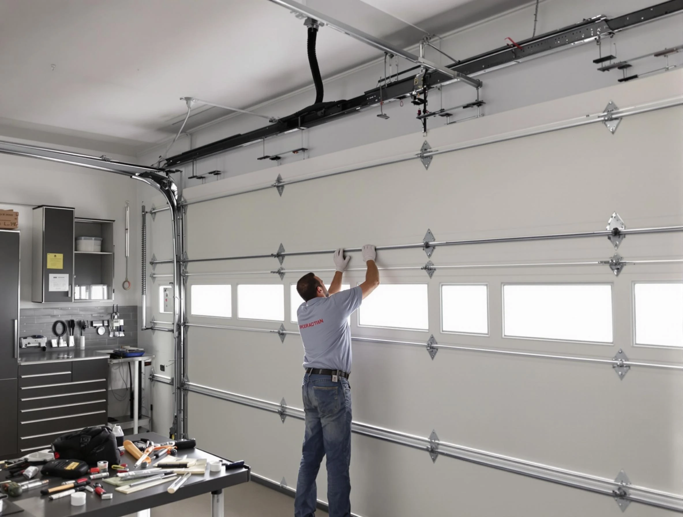 Garage Door Track Repair in Sarasota