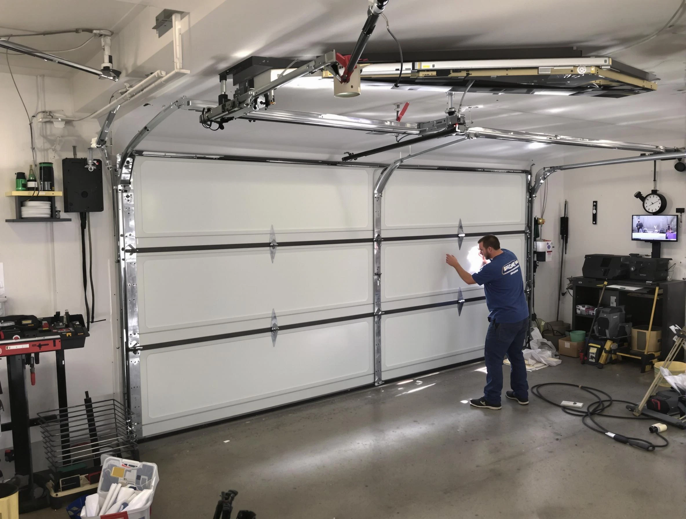 Professional garage door repair service by Sarasota Garage Door Repair in Sarasota