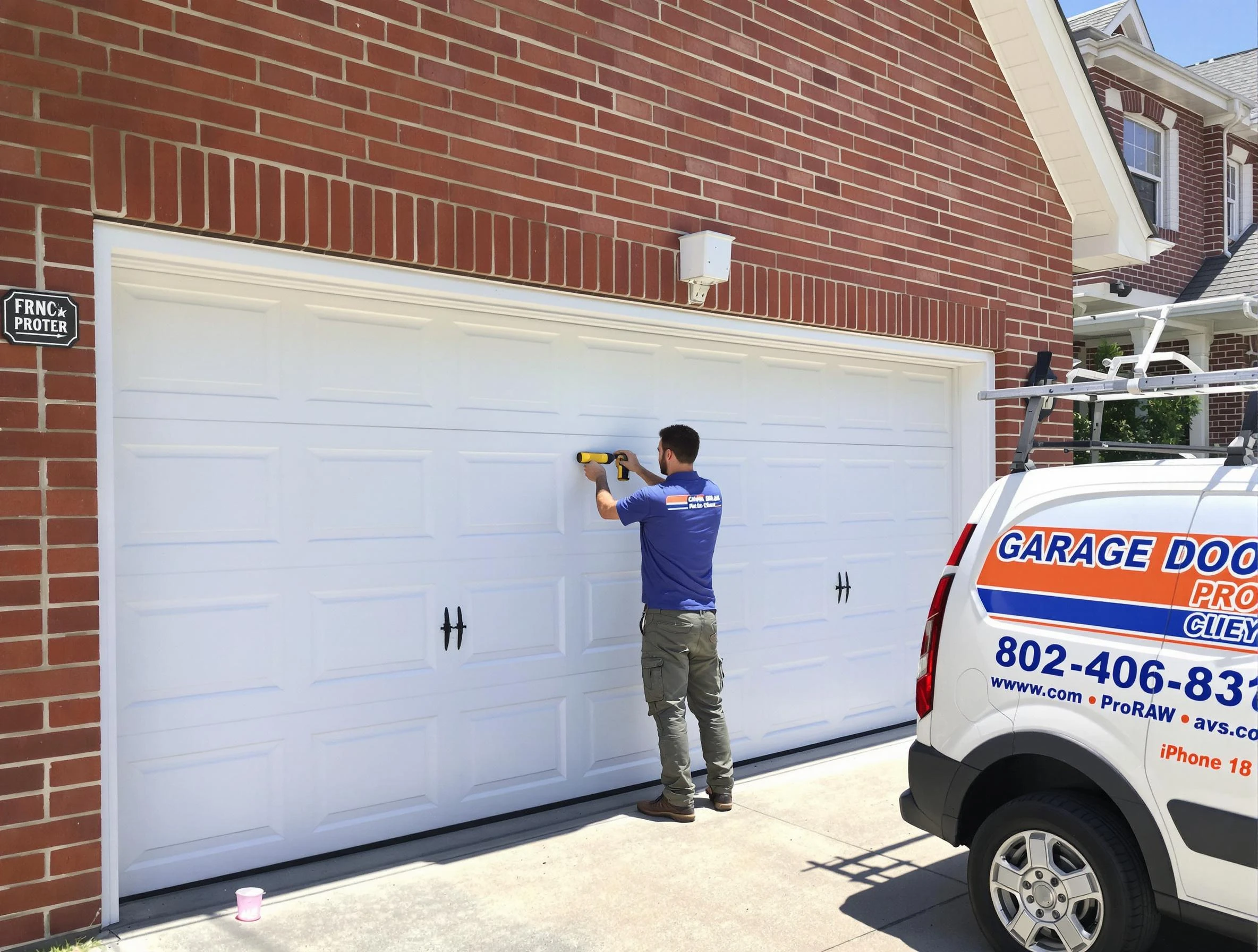 Local garage door repair service by Sarasota Garage Door Repair in Sarasota