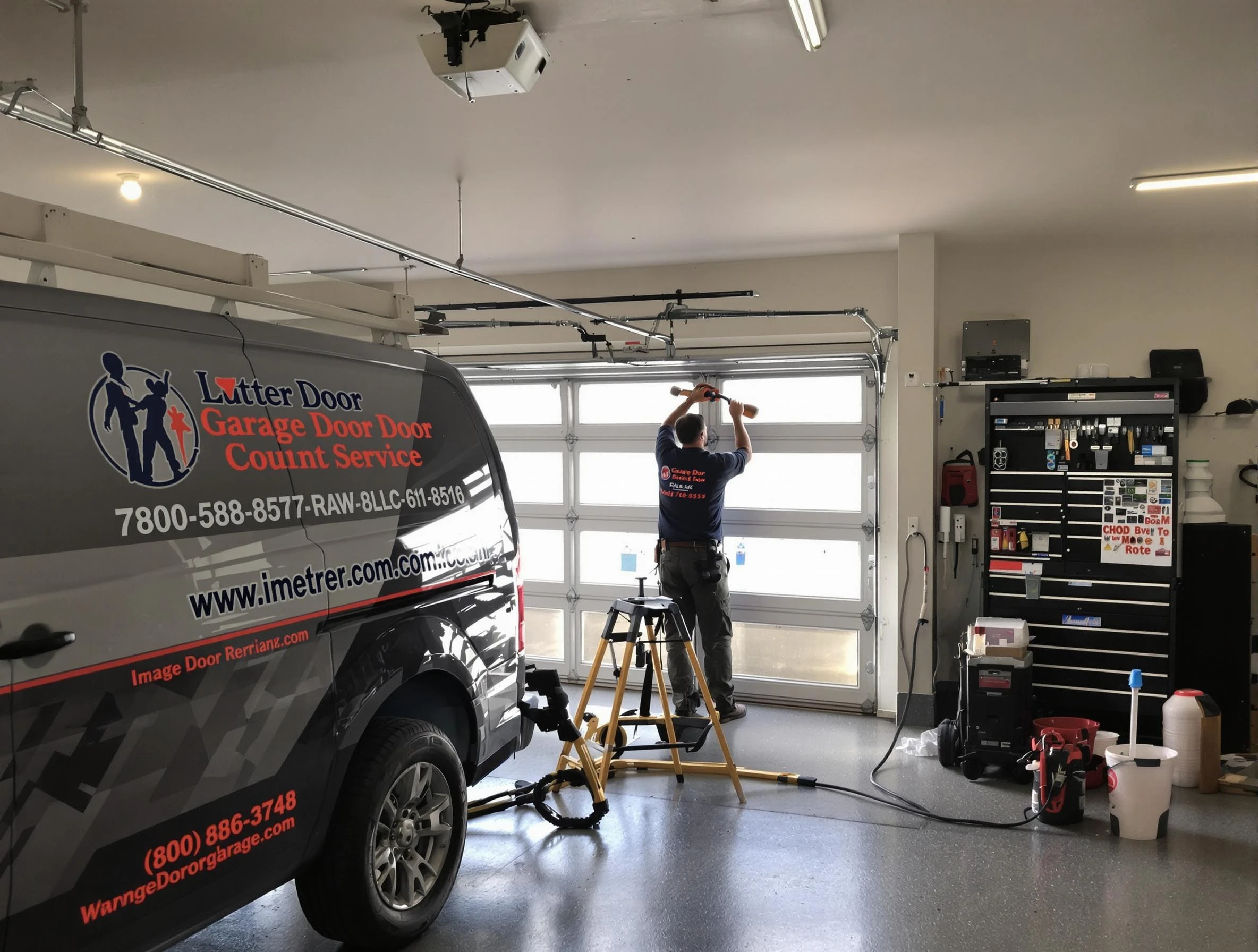 Sarasota Garage Door Repair rapid response team performing same-day repair in Sarasota